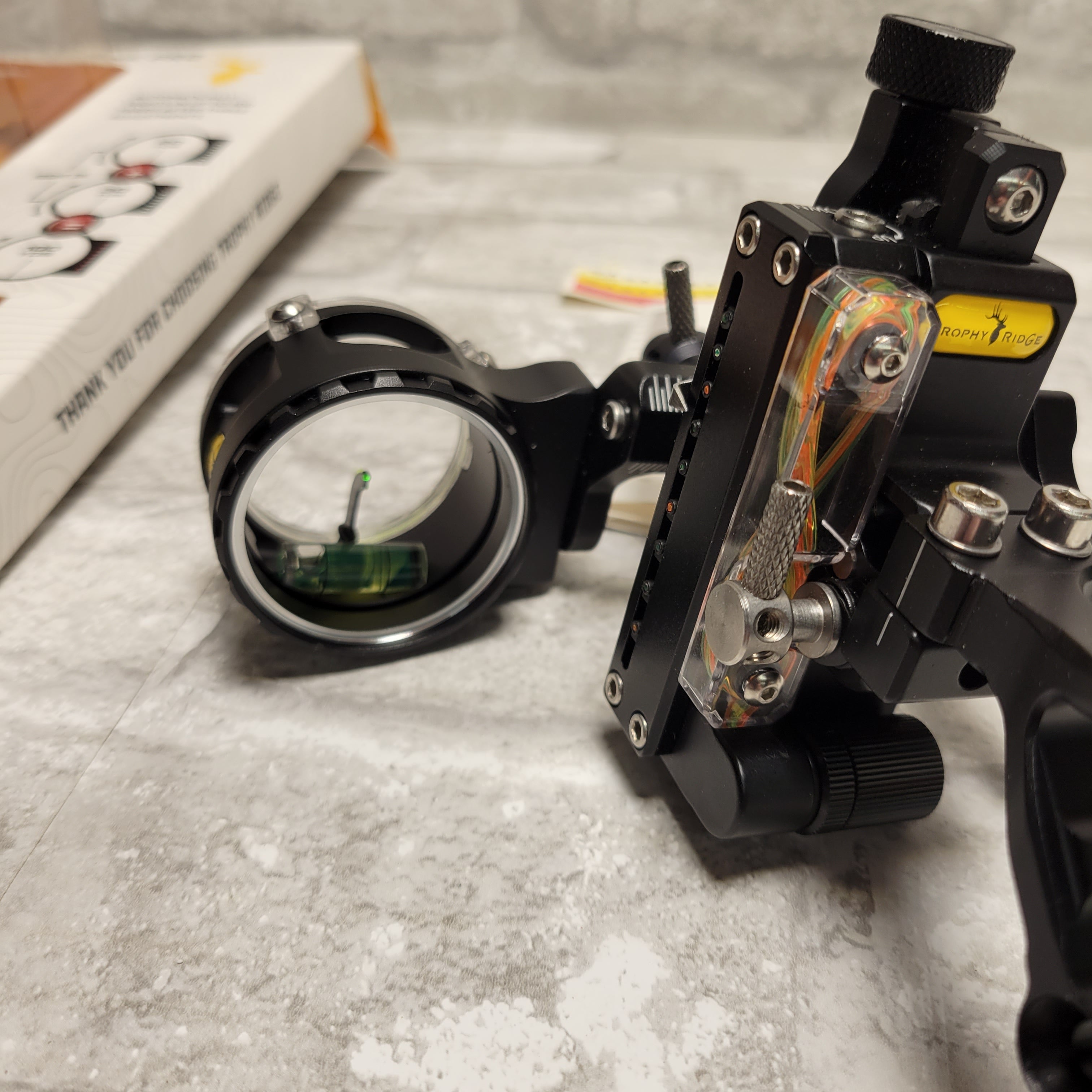 Trophy Ridge AS701R19 React One Pro Bow Single Pin .019 Right Hand Sight *READ* (8010990813422)
